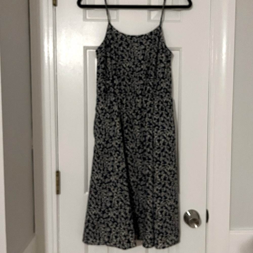 Jcrew | floral spaghetti strap dress